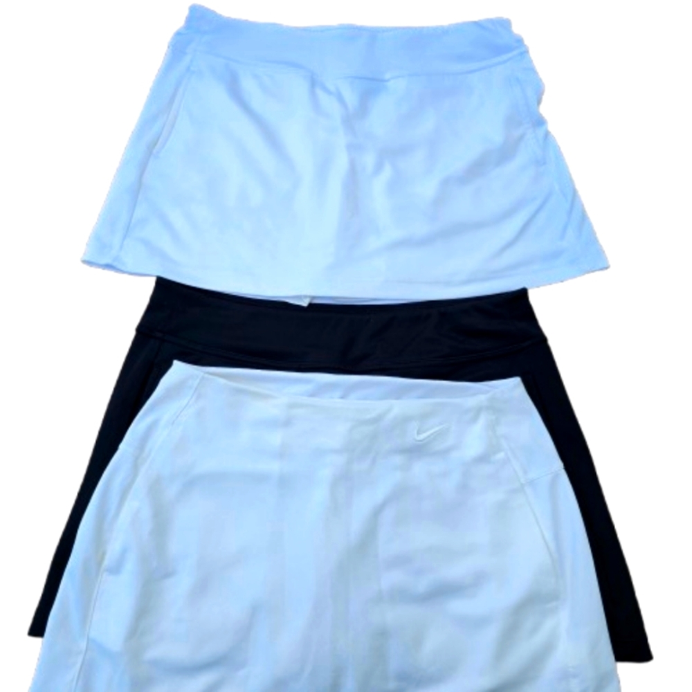 Bundle Women's Athletic Skirts White and Black Sz P/M